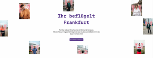 Bildschirmfoto der Startseite der Kampagnenwebsite. Zu sehen ist der Abschnitt mit den Kampagnenbotschaftern und -botschafterinnen